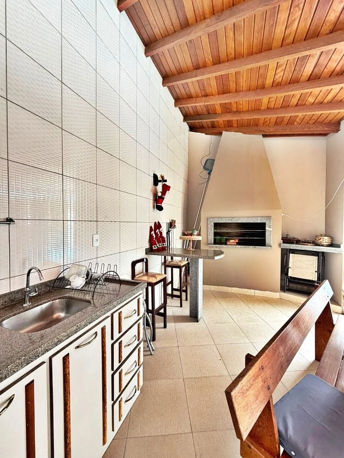 Casa, 4 Dormitórios, 2 Suítes, 50 Metros do Mar, Bairro Praia de Fora, Palhoça/SC - Foto 11