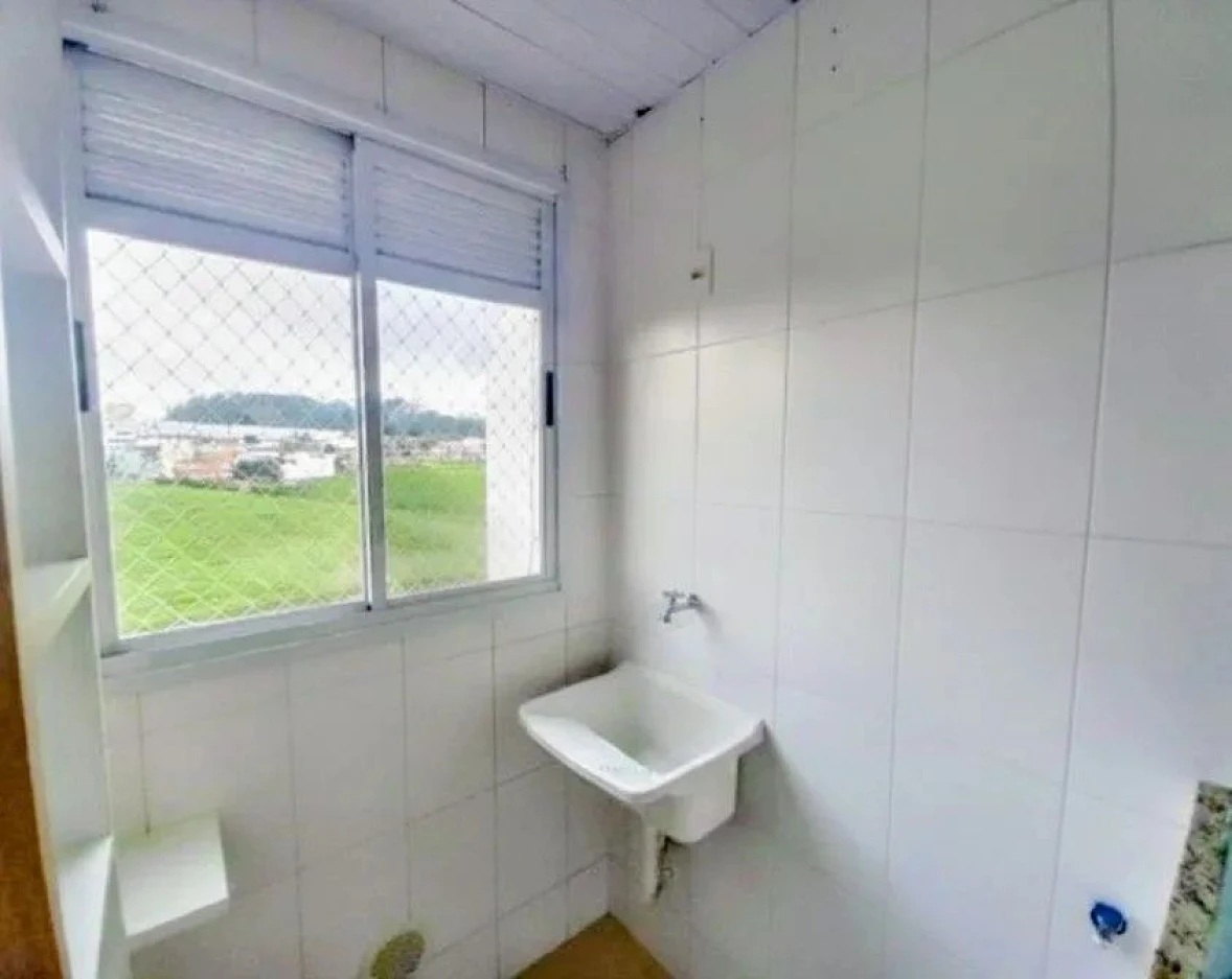 Apartamento 1 Dormitório  Semimobiliado com Vaga e Hb - Fazenda Santo Antônio - São José/SC - Foto 15