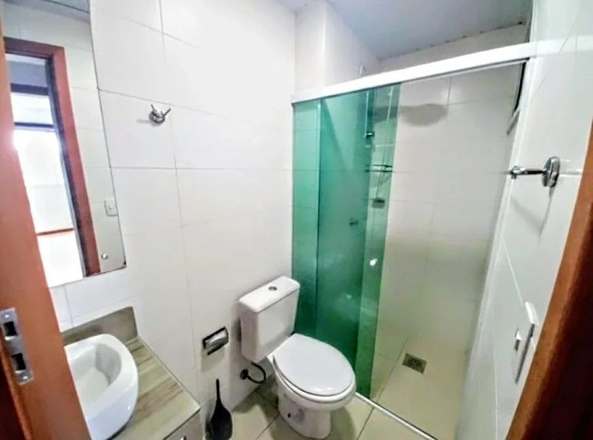 Apartamento 1 Dormitório  Semimobiliado com Vaga e Hb - Fazenda Santo Antônio - São José/SC - Foto 18