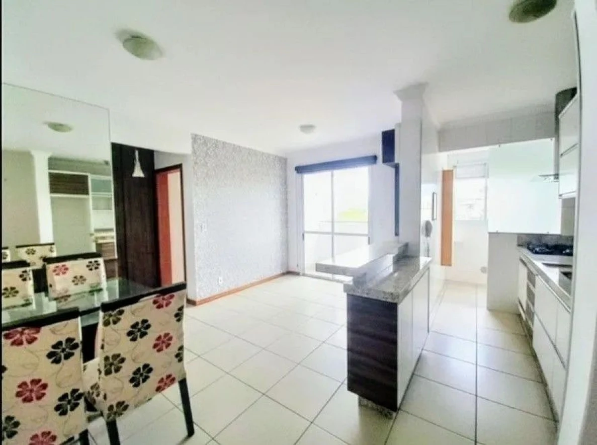 Apartamento 1 Dormitório  Semimobiliado com Vaga e Hb - Fazenda Santo Antônio - São José/SC - Foto 8