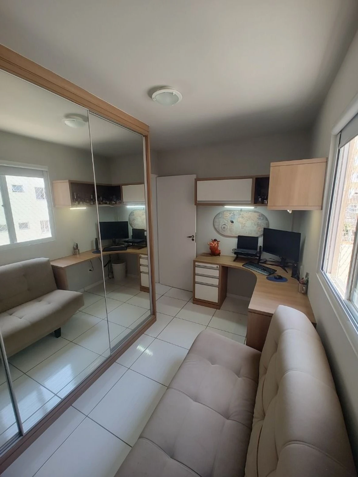 Apartamento 2 Dorms Semi Mobiliado - Campinas - São José/SC - Foto 21