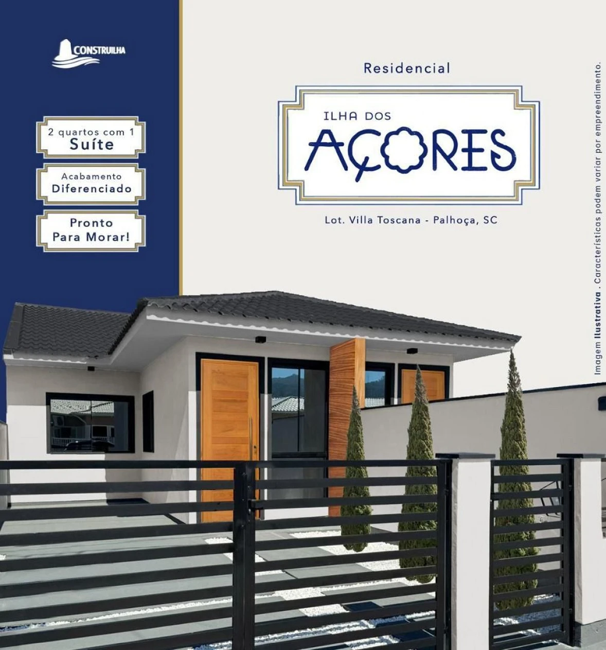 Casa com 2 Dormitórios à Venda, 49 m² - Aririú - Palhoça/SC - Foto 10