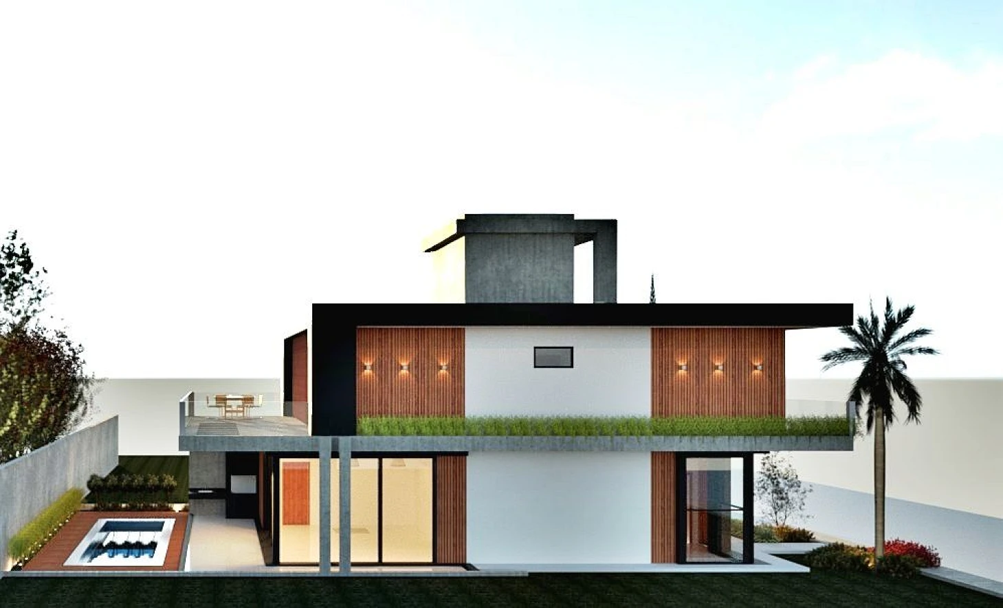 Casa  Alto Padrão com 4 Quartos, 2 Suítes, 2 Vagas - Pedra Branca - Foto 22