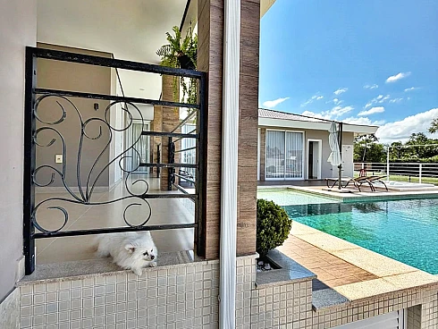 Casa para Venda no Condomínio Residencial Quinta dos Guimarães, Alto Padrão, 4 Dormitórios, 1 Suíte Maste, Piscina, Espaço Gourmet - Foto 11