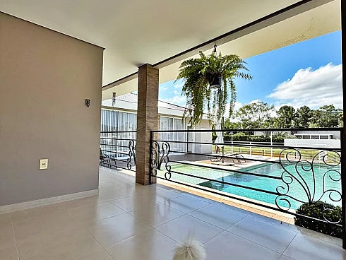 Casa para Venda no Condomínio Residencial Quinta dos Guimarães, Alto Padrão, 4 Dormitórios, 1 Suíte Maste, Piscina, Espaço Gourmet - Foto 12