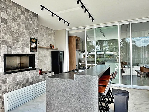 Casa para Venda no Condomínio Residencial Quinta dos Guimarães, Alto Padrão, 4 Dormitórios, 1 Suíte Maste, Piscina, Espaço Gourmet - Foto 25