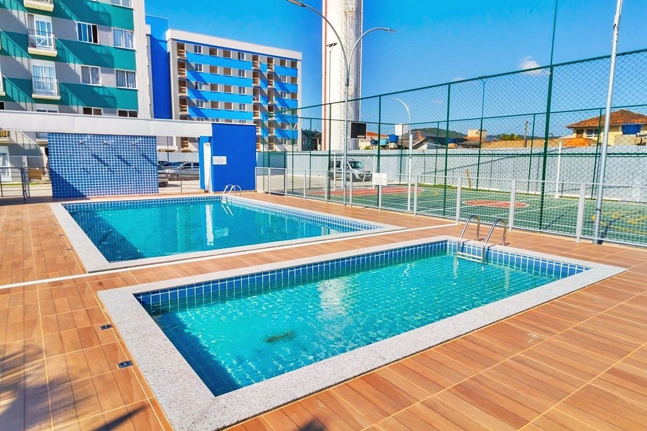Apto Garden  2 Quartos, 1 Vaga, Lazer - Praia João Rosa