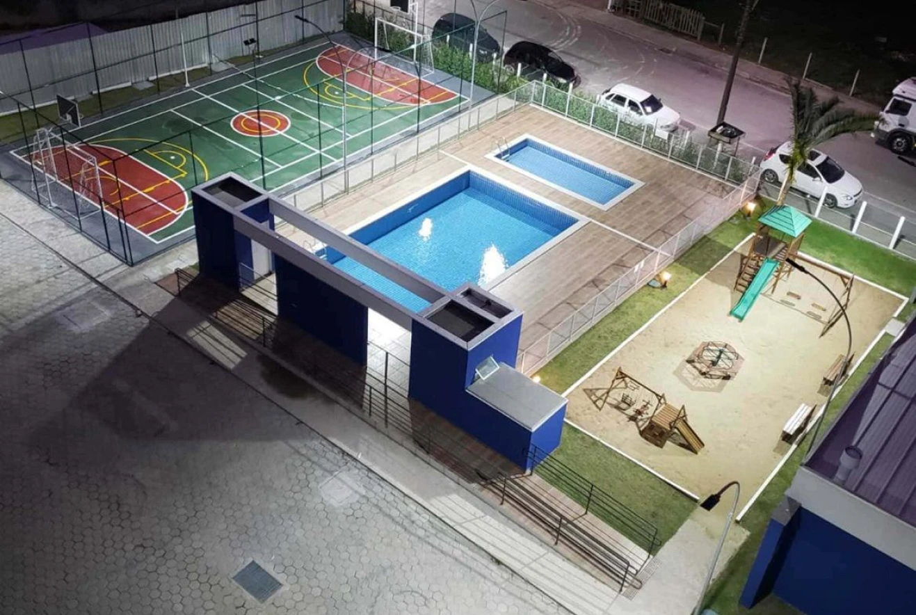 Apto Garden  2 Quartos, 1 Vaga, Lazer - Praia João Rosa - Foto 23