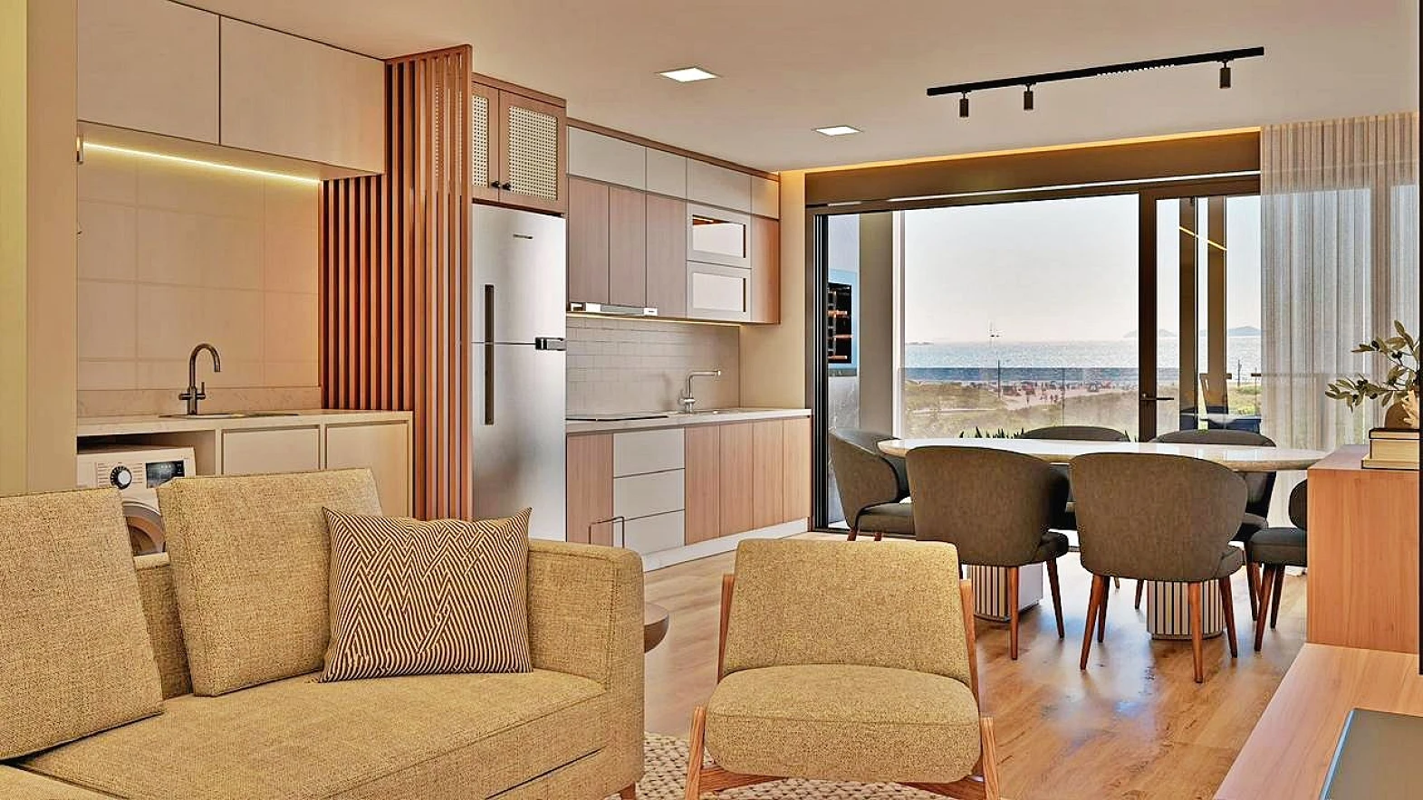 Apartamento em Enseada da Pinheira, Palhoça