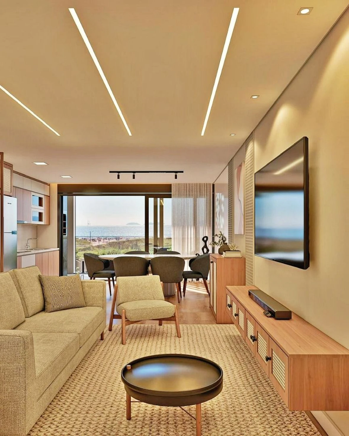 Apartamento em Enseada da Pinheira, Palhoça