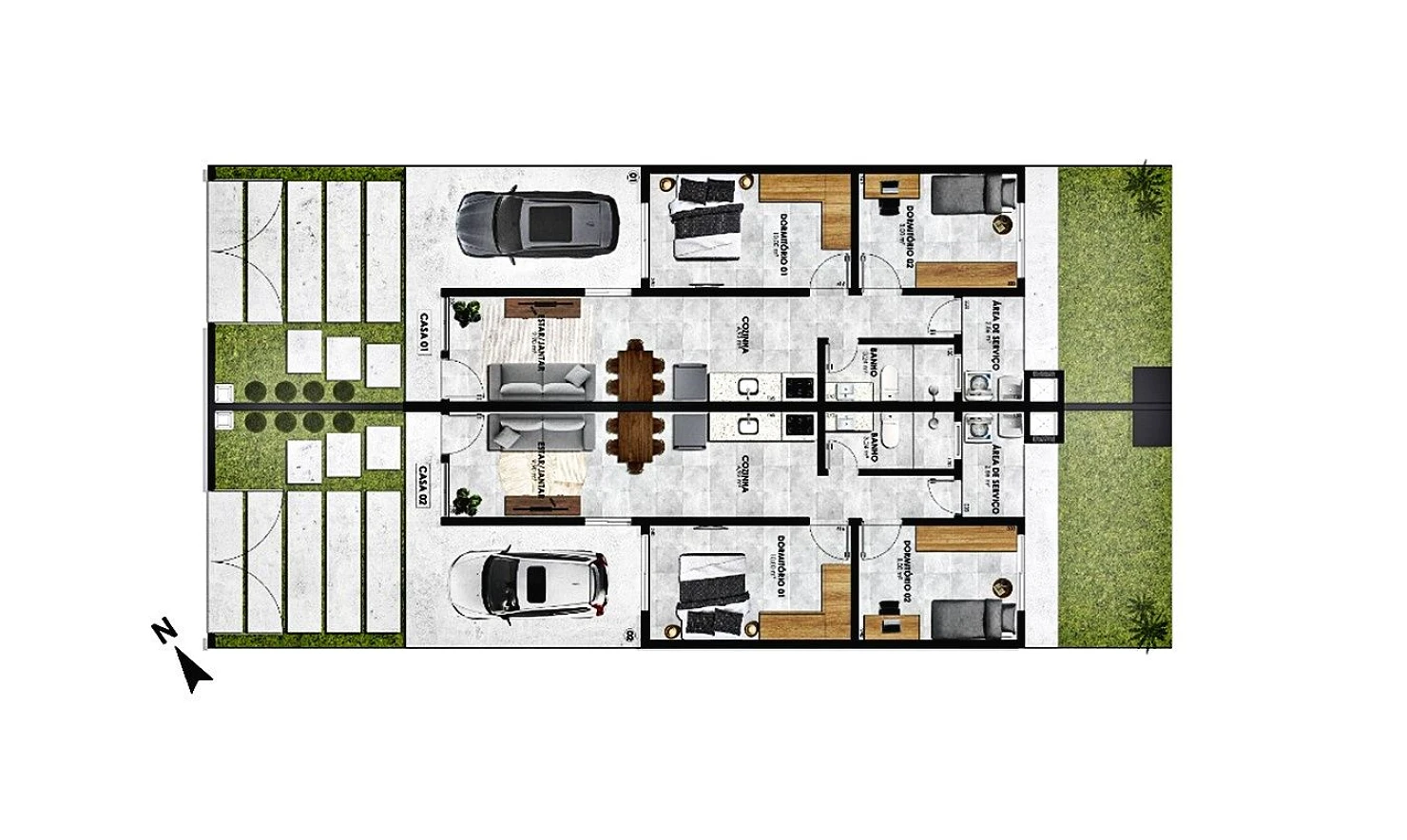 Casa em Caminho Novo, Palhoça