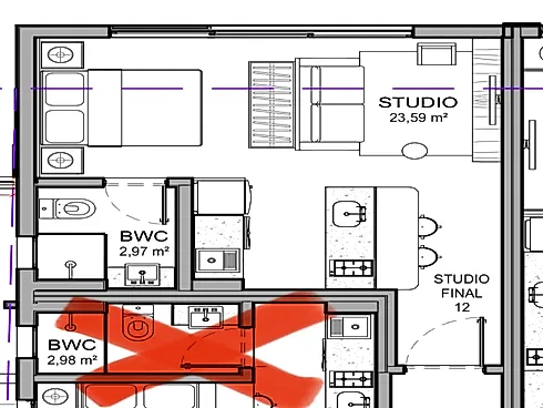 Studio à Venda, 34 m² - Coqueiros - Florianópolis/SC - Foto 7