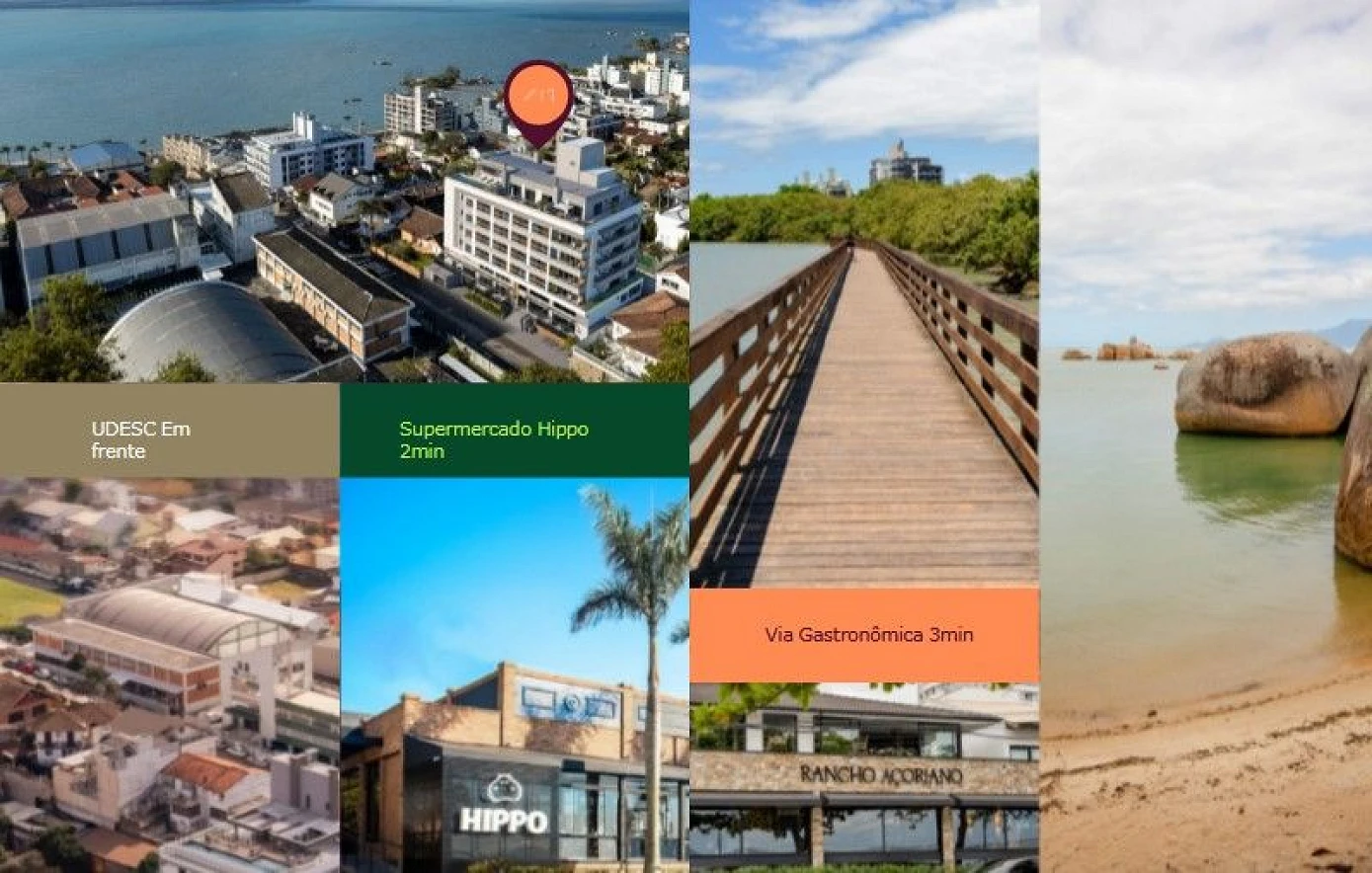 Studio em Coqueiros, Florianópolis