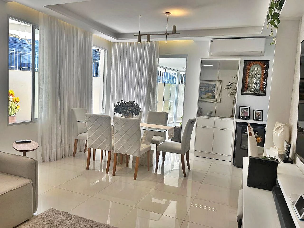 Casa 3 Quartos, 5 Vagas, Mobiliado - Bom Abrigo - Foto 7