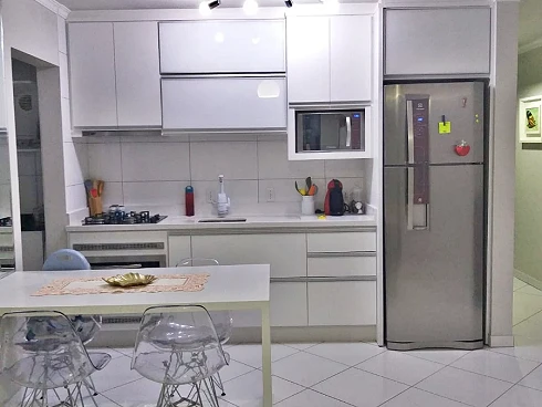 Apto 2 Quartos, 1 Vaga, Semi Mobiliado - Forquilhinhas - Foto 8