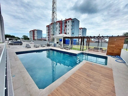 Apartamento em Fundos, Biguaçu