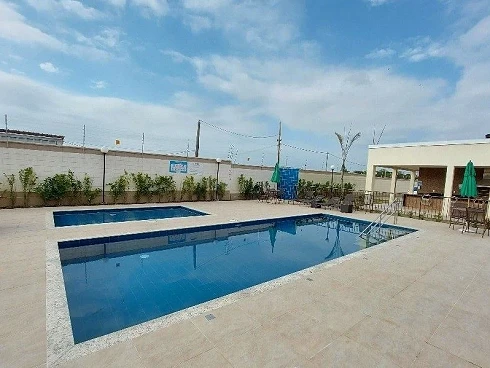 Apto 2 Quartos, 1 Vaga, Lazer - Sertão do Maruim - Santa Catarina 