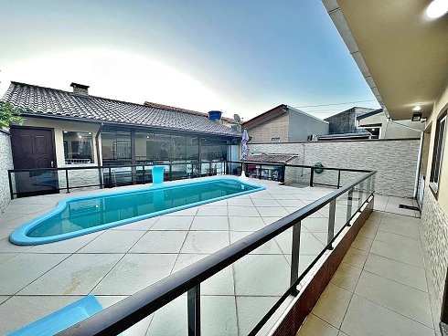 Casa 2 Quartos, Piscina,  2 Vagas - Forquilhas - Foto 10