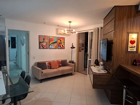 Apartamento 2 Quartos 1 Suíte Sacada Totalmente Mobiliado - Foto 13