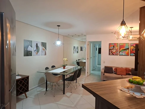 Apartamento 2 Quartos 1 Suíte Sacada Totalmente Mobiliado - Foto 14