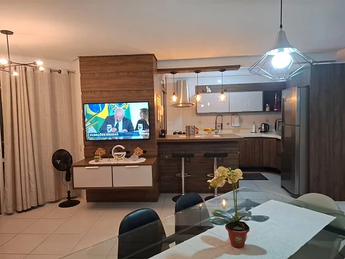 Apartamento 2 Quartos 1 Suíte Sacada Totalmente Mobiliado - Foto 12