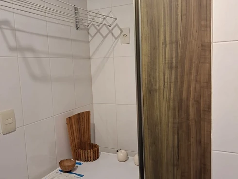 Apartamento 2 Quartos 1 Suíte Sacada Totalmente Mobiliado - Foto 6