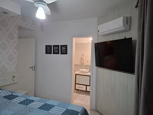Apartamento 2 Quartos 1 Suíte Sacada Totalmente Mobiliado - Foto 27