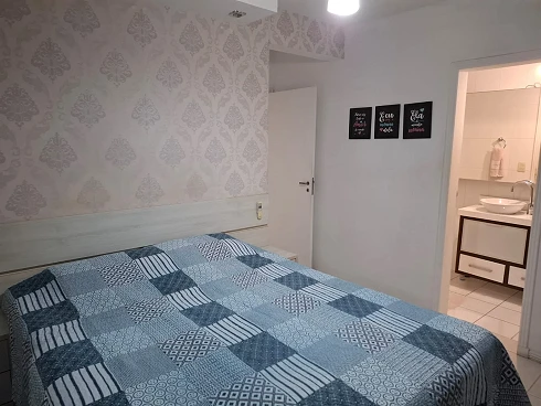 Apartamento 2 Quartos 1 Suíte Sacada Totalmente Mobiliado - Foto 28