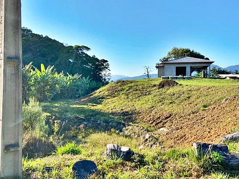 Terreno Rural, Tratando-SE de um Sítio, Localizado no Canto dos Pfleger, no Alto da Cidade de Águas Mornas/SC - Foto 7