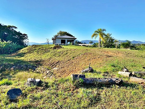 Terreno Rural, Tratando-SE de um Sítio, Localizado no Canto dos Pfleger, no Alto da Cidade de Águas Mornas/SC - Foto 8