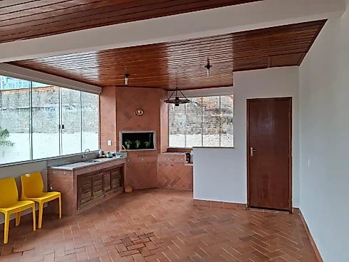 Casa 2 Pisos com Piscina 5 Quartos 1 Suíte Master 1 Suíte - Foto 48