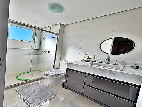 Amplo Apartamento Disponível para Venda, 4 Suítes, Totalmente Mobiliado e Decorado, no Kplatz Residence, Bairro Campinas, São José/SC - Foto 31