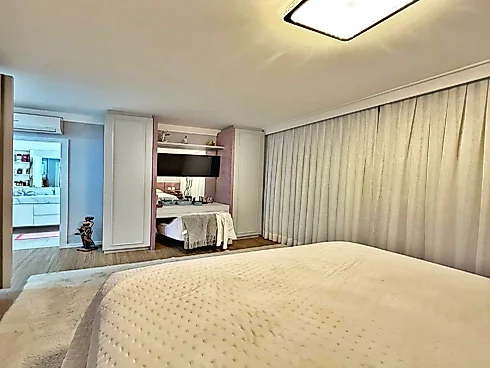 Amplo Apartamento Disponível para Venda, 4 Suítes, Totalmente Mobiliado e Decorado, no Kplatz Residence, Bairro Campinas, São José/SC - Foto 36