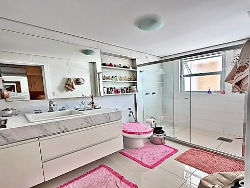 Amplo Apartamento Disponível para Venda, 4 Suítes, Totalmente Mobiliado e Decorado, no Kplatz Residence, Bairro Campinas, São José/SC - Foto 37