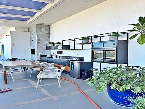 Amplo Apartamento Disponível para Venda, 4 Suítes, Totalmente Mobiliado e Decorado, no Kplatz Residence, Bairro Campinas, São José/SC - Foto 46