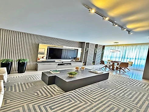 Amplo Apartamento Disponível para Venda, 4 Suítes, Totalmente Mobiliado e Decorado, no Kplatz Residence, Bairro Campinas, São José/SC - Foto 9
