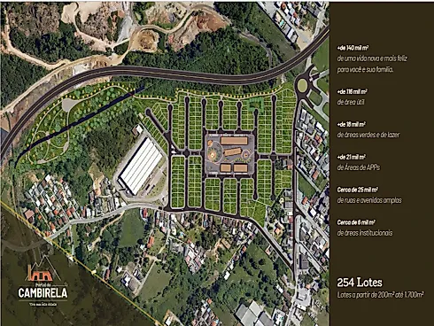 Terreno 200m² em Condomínio - Aririú - Foto 14