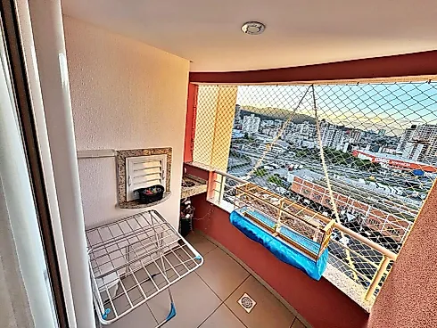 Apartamento à Venda no Residencial Santos Dumont, 2 Dormitórios, Vaga de Garagem, Bairro Barreiros, São José/SC - Foto 15