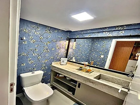 Apto 3 Quartos, 1 Suíte, 3 Vagas - Barreiros - Santa Catarina - Foto 26