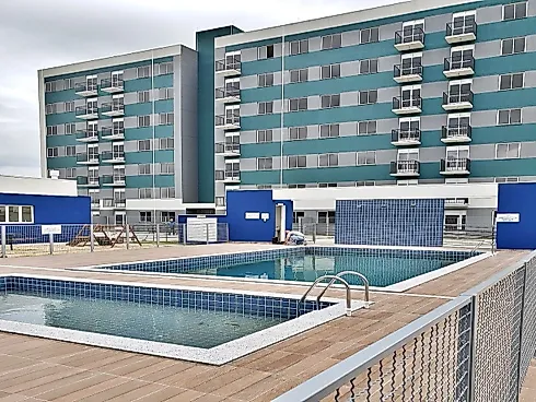 Apto 2 Quartos, 1 Vaga, Lazer - Praia João Rosa - Santa Catarina - Foto 18