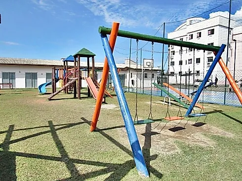 Apto 2 Quartos Mobiliado, 1 Vaga, Lazer - Aririú - Foto 23
