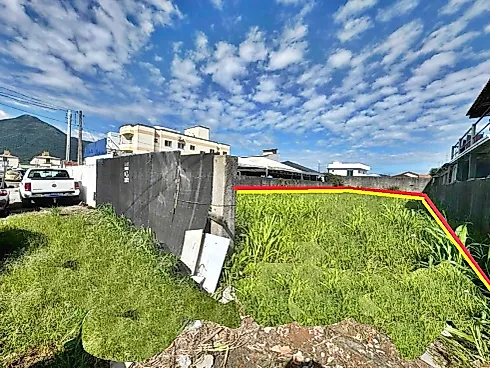 Terreno 410m ² - 4 Andares, Escritura - Barra do Aririú