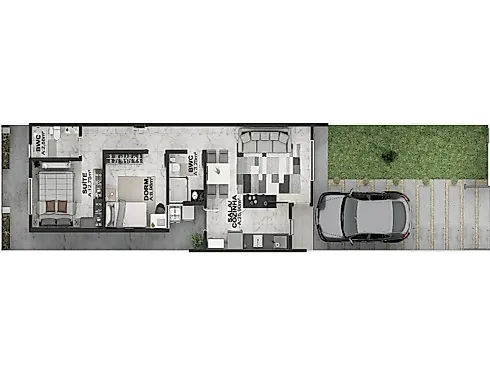 Casa 2 Quartos, 1 Suíte, 2 Vagas - Potecas - Foto 14