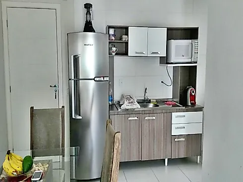 Apto 2 Quartos, 1 Vaga, Lazer - Fundos - Foto 6