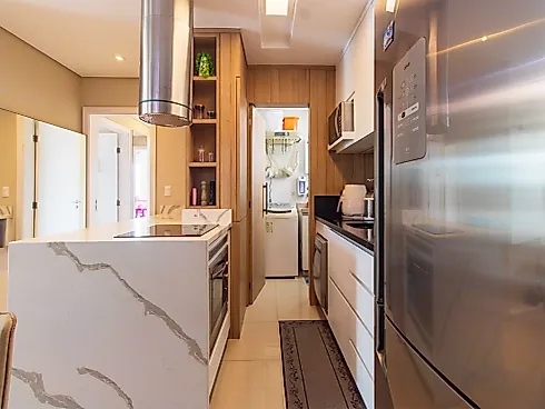 Apartamento Mobiliado, 3 Quartos (Suíte)- Estreito/Florianópolis - Foto 19