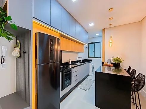 Apartamento 2 Quartos 1 Suíte no Ed Duetto Home - Palmas - Foto 12