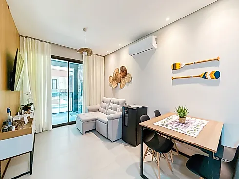 Apartamento 2 Quartos 1 Suíte no Ed Duetto Home - Palmas - Foto 7