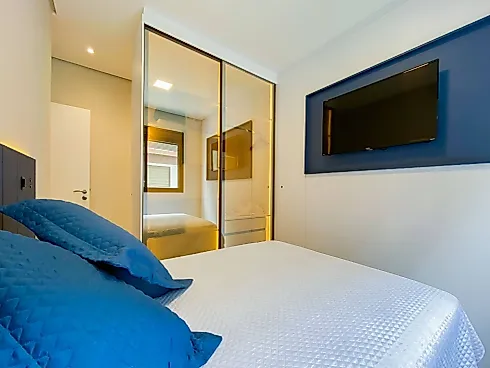 Apartamento 2 Quartos 1 Suíte no Ed Duetto Home - Palmas - Foto 18
