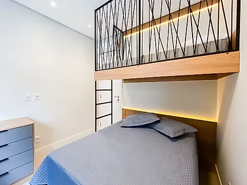 Apartamento 2 Quartos 1 Suíte no Ed Duetto Home - Palmas - Foto 24
