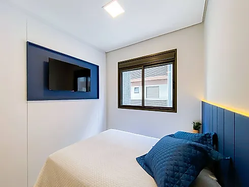 Apartamento 2 Quartos 1 Suíte no Ed Duetto Home - Palmas - Foto 20